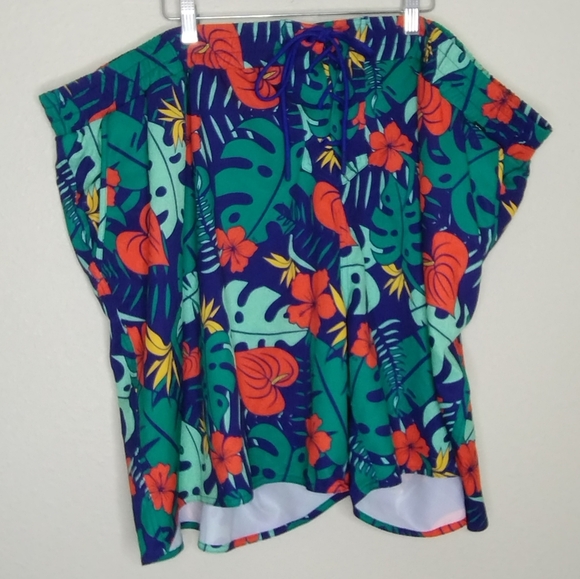 TomboyX Swim 7” Lined Board Short In Island Shade Unisex Size 6X - Picture 1 of 9